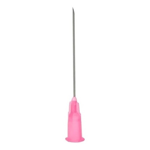Agulha Descartavel 40x12 1un 18G Rosa Medix