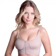 Sutia Reforçado Pos Cirurgico Mamoplastia Chocolate G 60107 New Form