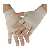 Luva Curta com Protecao UV Chocolate GG New Form 81001