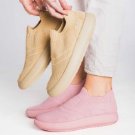 Tenis Ortopedico Flyfeet Nuvem Knit 34/35 CINZA AC357