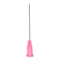 Agulha Descartavel 40x12 1un 18G Rosa Medix