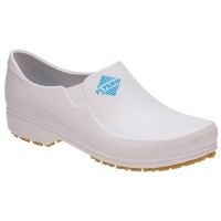 Sapato Ocupacional Flygrip Classic com Salto Branco - TAM. 39 Monseg
